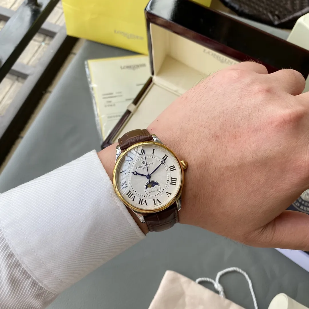 【High-end replica】💰1440! Patek Philippe - PatekPhilippe‼ ️Boutique men's watch🌹🌹🌹Multi-functional design, exquisite craftsmanship, originality, noble atmosphere and gentleman style. It adopts fully automatic imported Citizen 8215 mechanical movement, top-grade 316 fine steel case, mineral super strong mirror, size 43mm 🔥Top product, high quality products constantly🔥